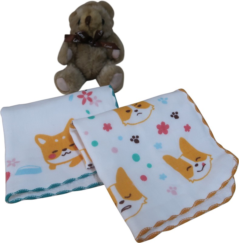 帶有顏料印刷的紗布和毛巾