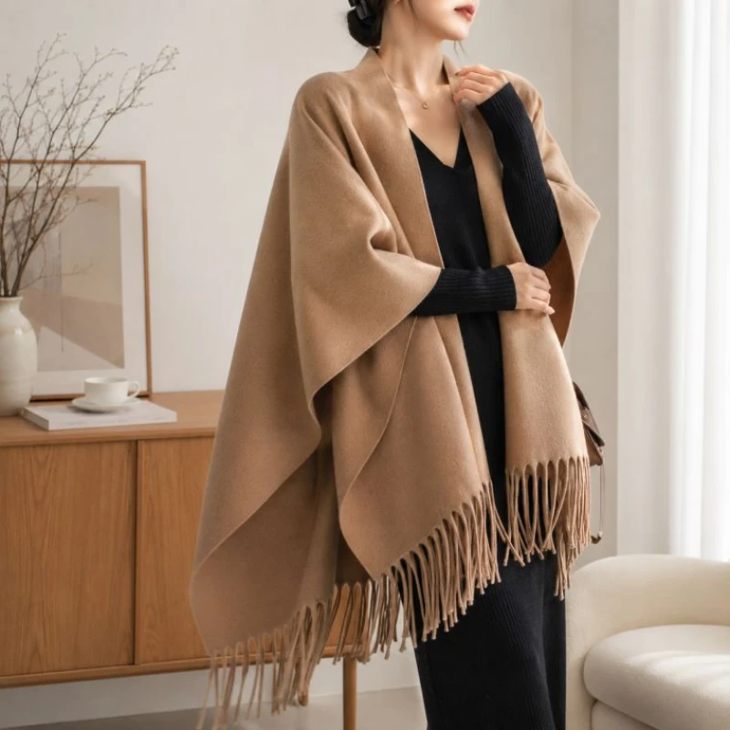 Acrylic warm tassel blanket 70/30 acrylic/polyester_copy0001