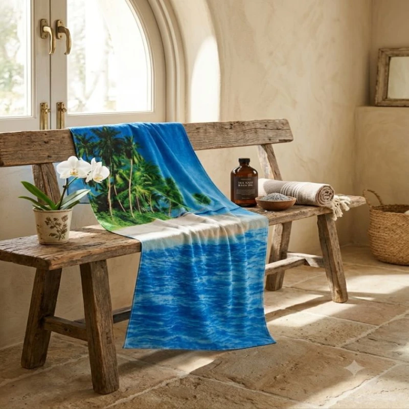 Summer beach towel cotton soft touch_copy0001