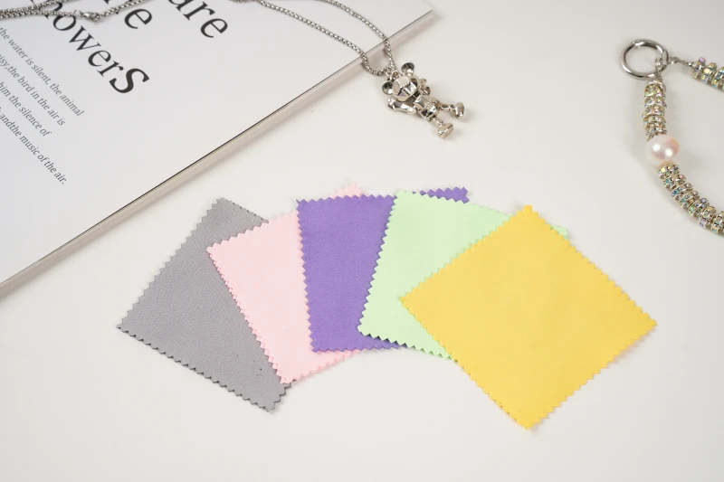 Polishing silver jewelry cloth individual packaging