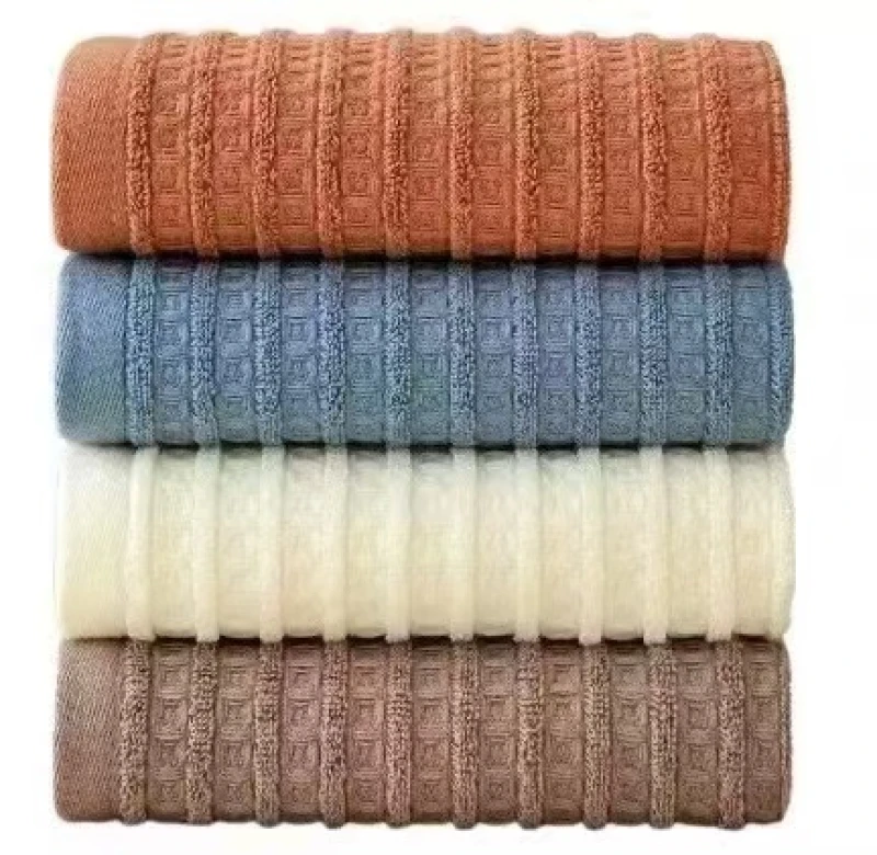 High quality Morandi colors cotton bath towel