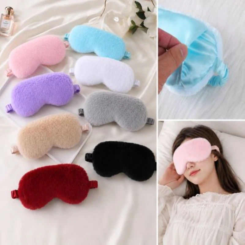 Lightweight and easy to wear soft and comfortable material eye mask